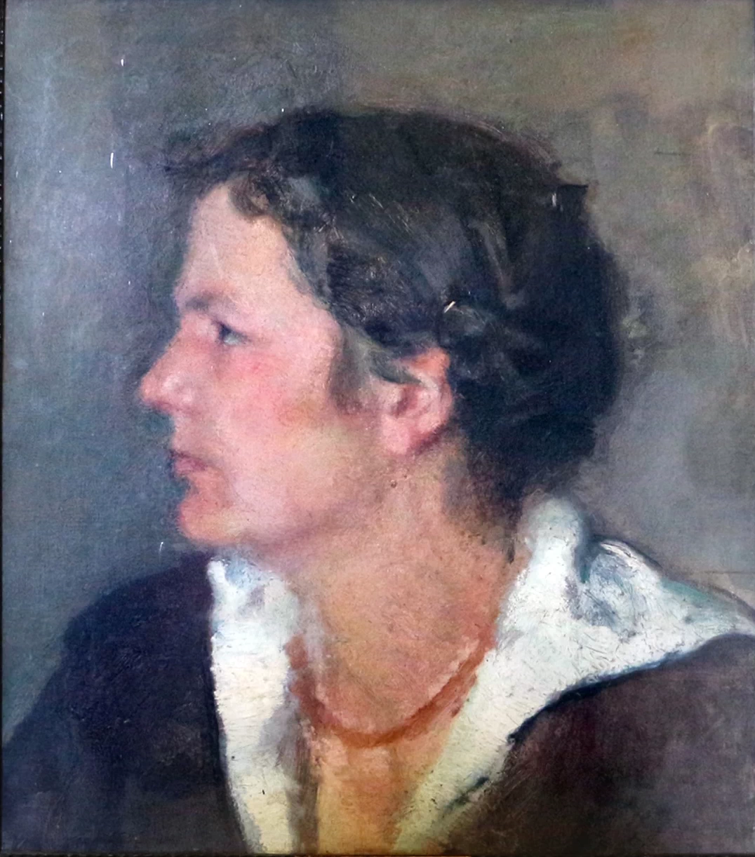 Ritratto della moglie Pasqualina, 1923 - Galleria d'Arte Moderna, Firenze